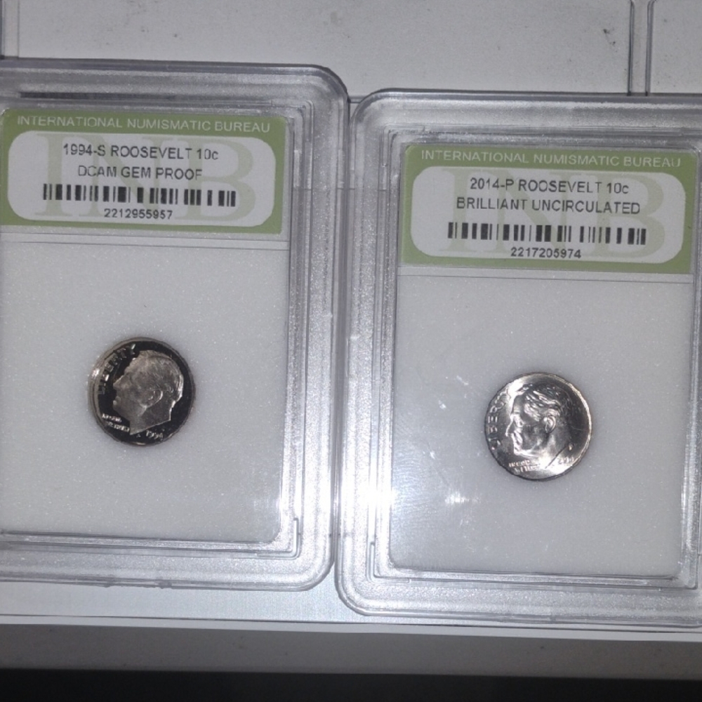 Roosevelt Dime Coin Set